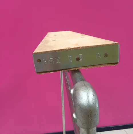 Scaffolding Clothes Rail Kit with double Timber Shelf - 170cm x 160cm